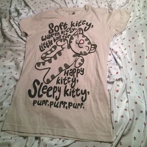 Soft kitty t shirt Big Bang theory