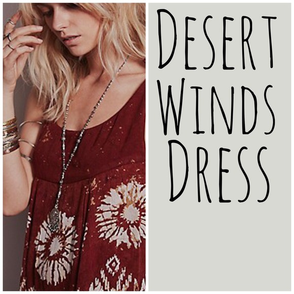 Free People desert winds printed dress