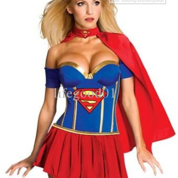 sexy super woman halloween costume
