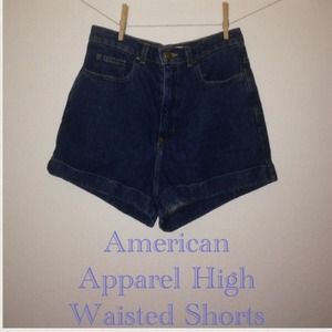 ✨SALE✨American Apparel High Waisted Shorts