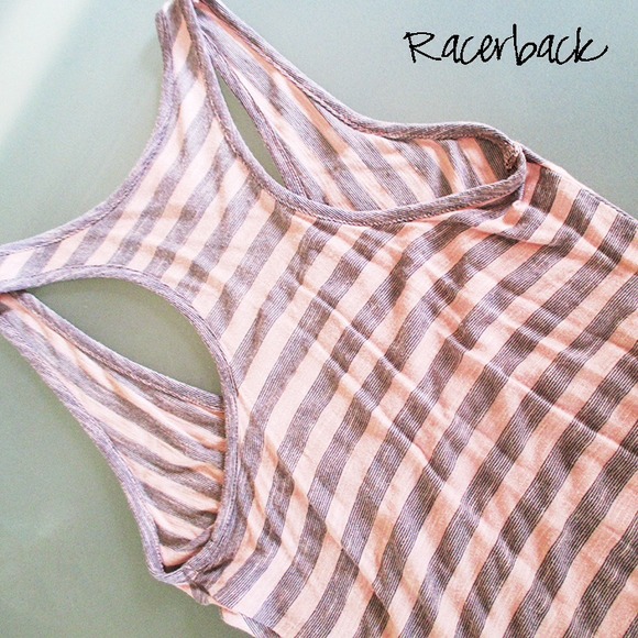 Xhilaration Tops - Stripe hi-low tank Xhilaration Tops - Stripe hi-low tank
