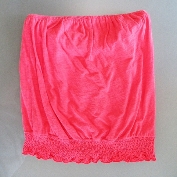 Old Navy Tops - Coral strapless tank Old Navy Tops - Coral strapless tank