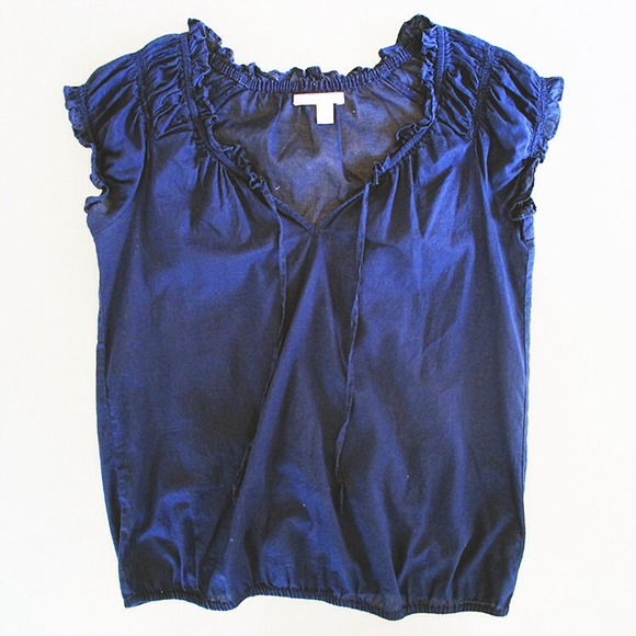 Old Navy Tops - Navy blue peasant top Old Navy Tops - Navy blue peasant top