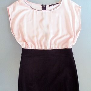 Forever 21 Dresses - Pink and black dress Forever 21 Dresses - Pink and black dress