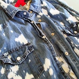 Jackets & Coats - Distressed denim vest Jackets & Coats - Distressed denim vest