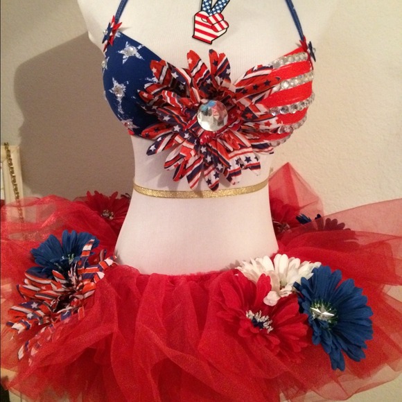 American flag outfit