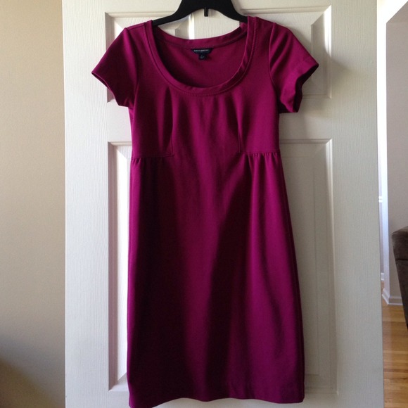 Banana Republic plum dress