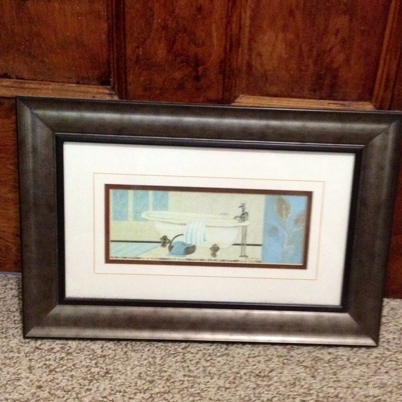 Bathroom wall art size 8x10 NWT