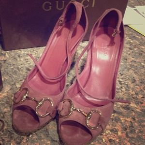 Gucci wedges
