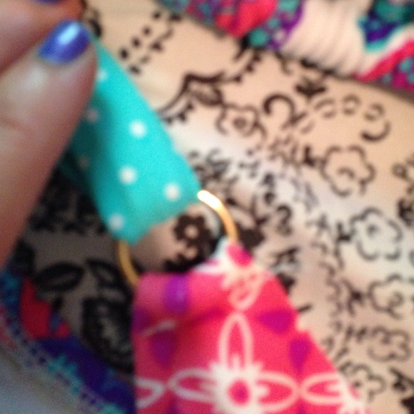 Paisley & Polka Dot Bikini size S - Picture 4 of 4