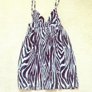 H&M Zebra Print Summer Dress