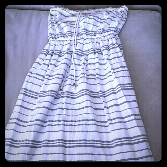 Gap strapless long summer dress size 10