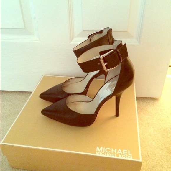 Michael Kors ankle strap pump