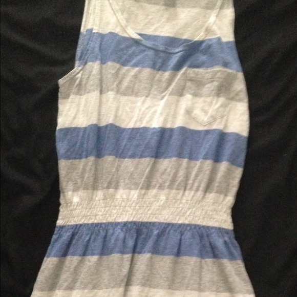 Comfy stripped dress with a pocket!