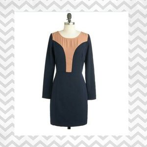 Beautiful Navy Blue Dress NWT