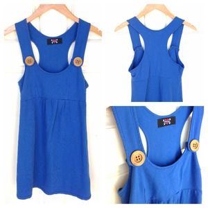 Blue Babydoll Dress