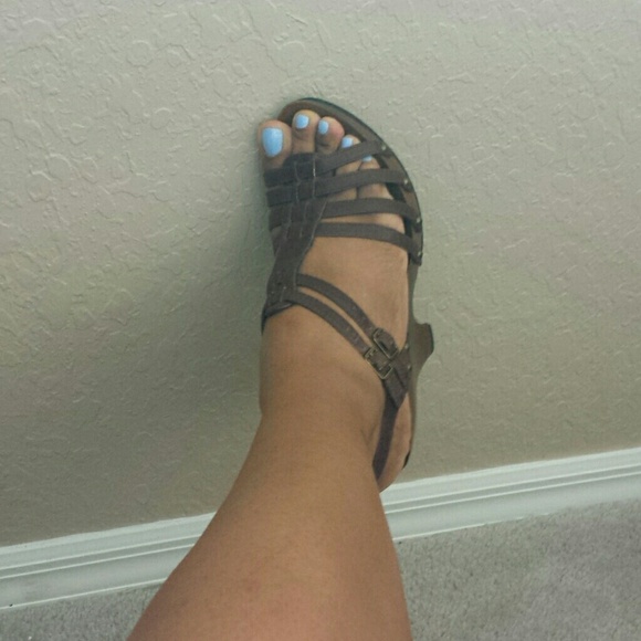 Madden girl Brown wedge heel
