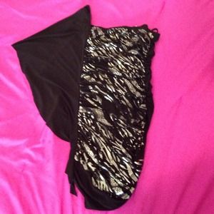 Off the shoulder halter top