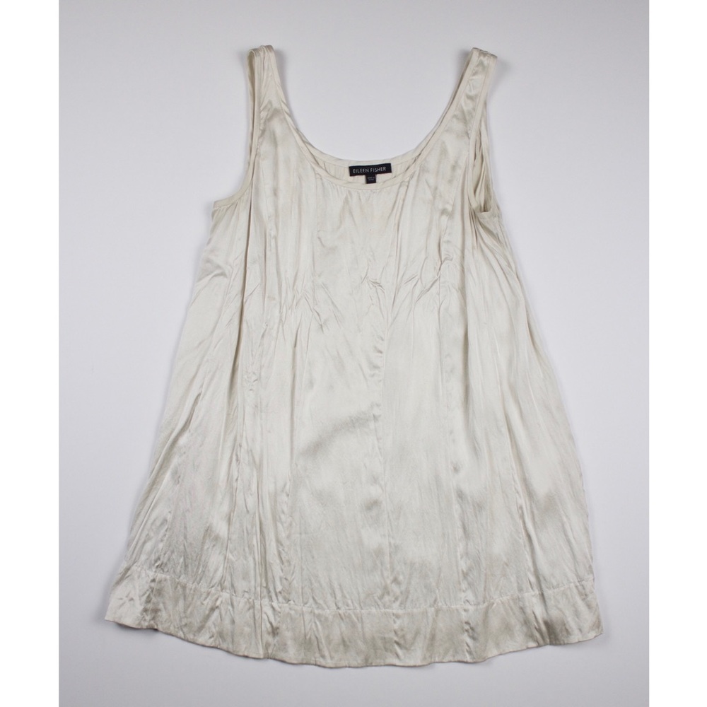 Eileen Fisher silk swing tank