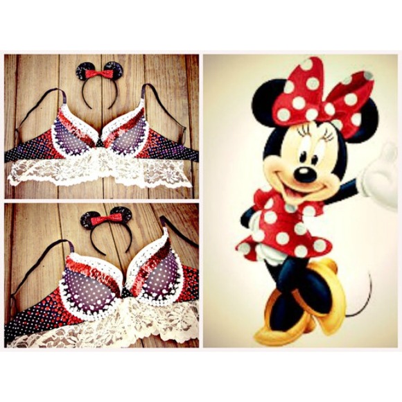 Other - Minnie Mouse Rave Bra