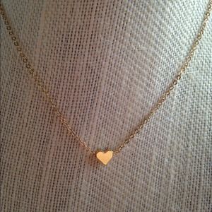 Gold Heart Necklace