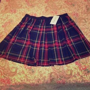 💥REDUCED💥Plaid Pleated Skirt ❤️