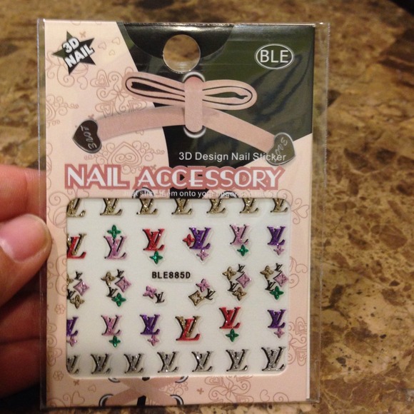 Nail Accessory Sticker (LV)