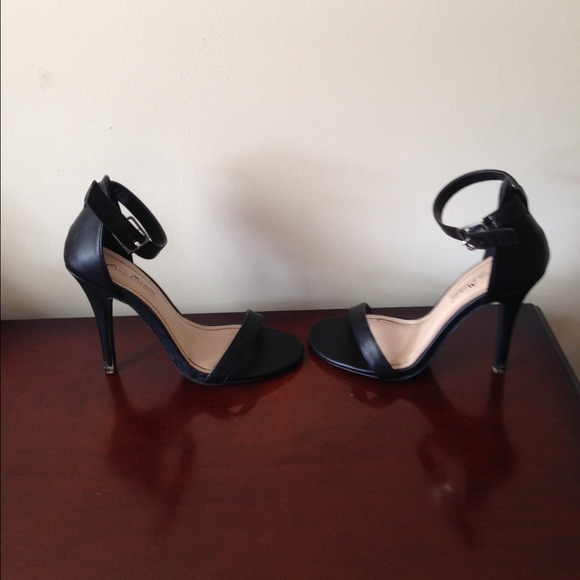 Shoes - Black sandals. Shoes - Black sandals.