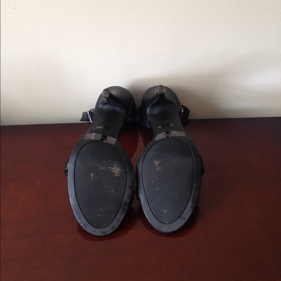 Shoes - Black sandals. Shoes - Black sandals.