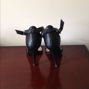 Shoes - Black sandals. Shoes - Black sandals.
