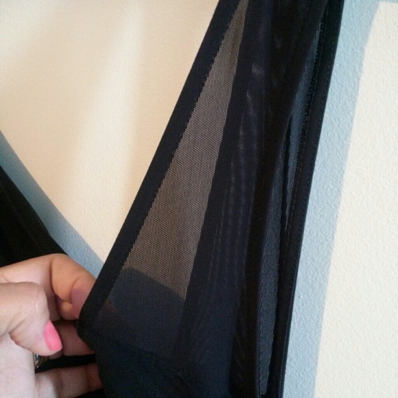 Black Cocktail Dress - Picture 3 of 3