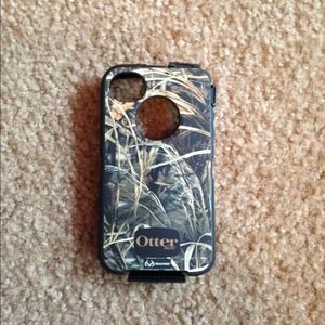 Camouflage iPhone 4/4s otterbox case (outer part)