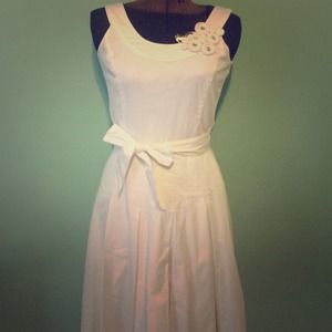 Calvin Klein White Dress