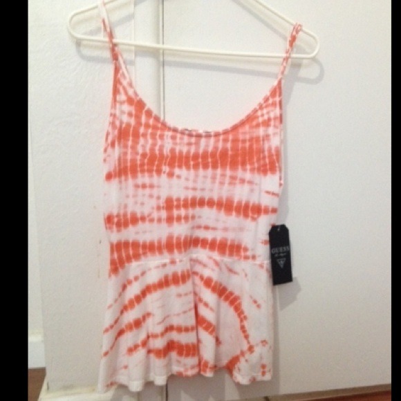 NWT Guess tie dye tank-top!