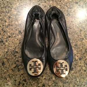 ❌❌Hold❌❌Black Tory Burch Reva Flats