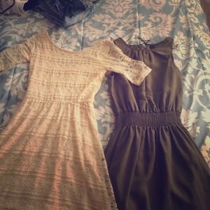 BUNDLE! Two cute summer dresses!
