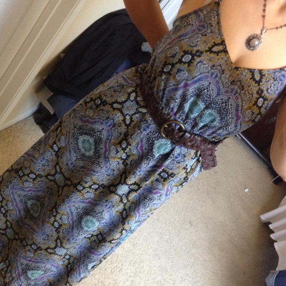 Bohemian style maxi dress