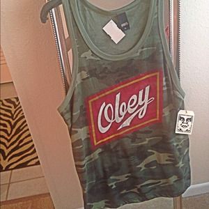 Obey tank top
