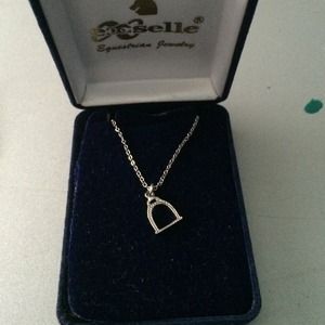 Horse Stirrup Necklace