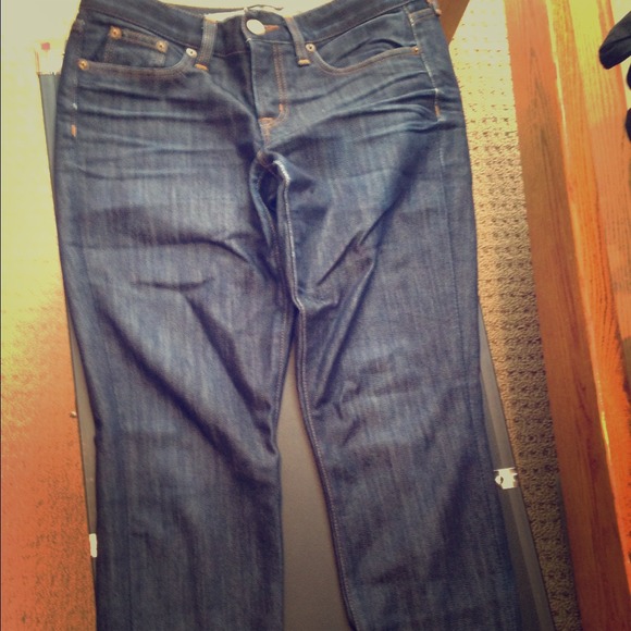 JCrew skinny toothpick dark jean