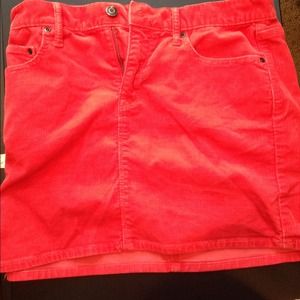 Gap cord skirt