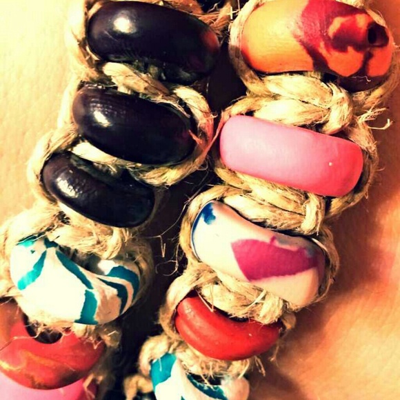 Necklace/ Car Mirror Decoration New Handmade - Picture 2 of 4