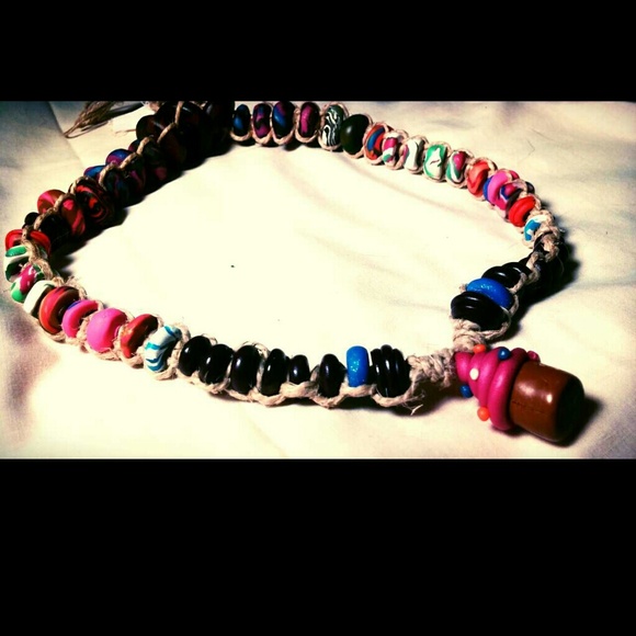 Necklace/ Car Mirror Decoration New Handmade - Picture 4 of 4