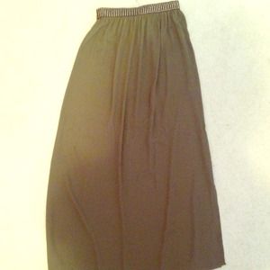 Long maxi skirt