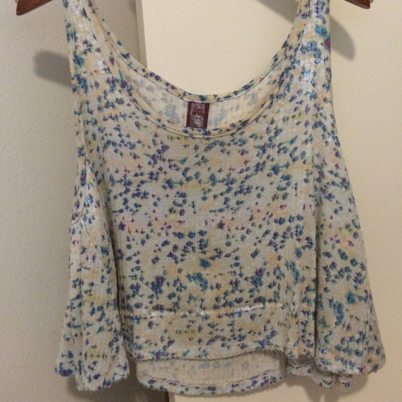Vintage Free people sequin top