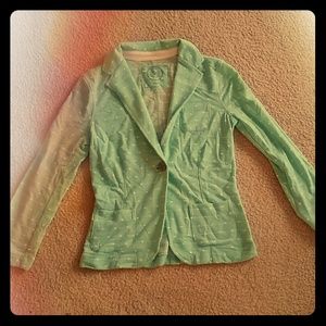 Size small mint green blazer