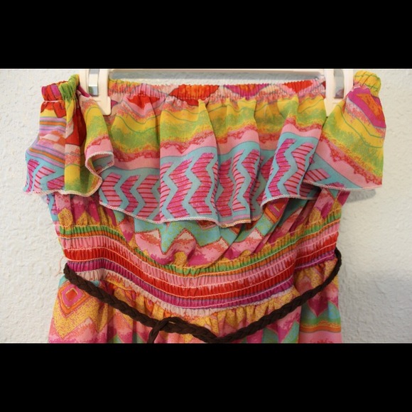 STRAPLESS HIGH LO DRESS - Picture 2 of 3