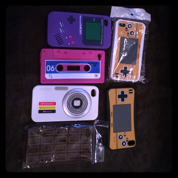 iPhone4 silicone cases - bundle 6cases