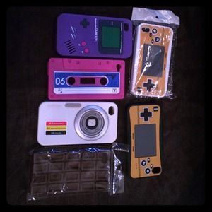 iPhone4 silicone cases - bundle 6cases