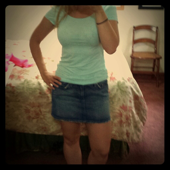 Juicy Couture jean skirt